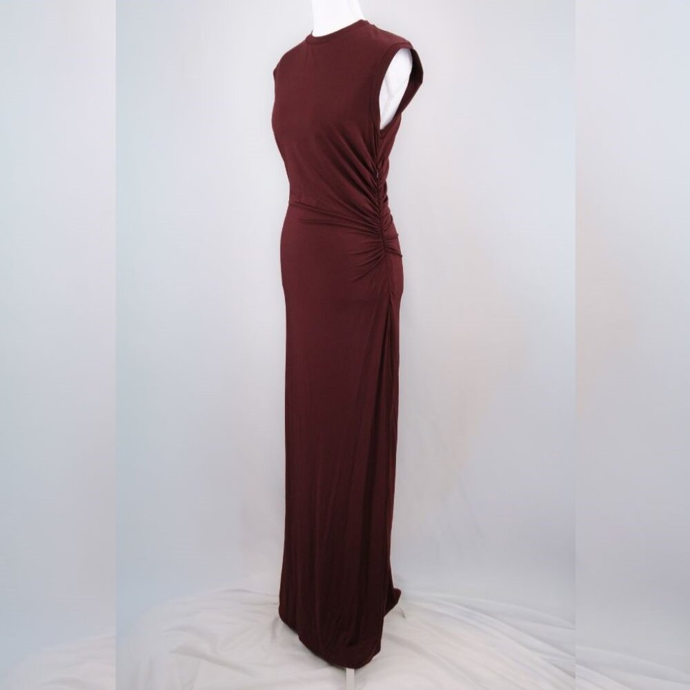 Stella McCartney Sleeveless Maxi Dress, Dark Cherry, Small